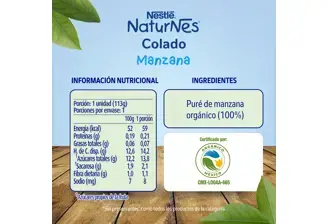 Naturnes Colado Frasco Manzana