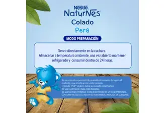 Naturnes Colado Frasco Pera